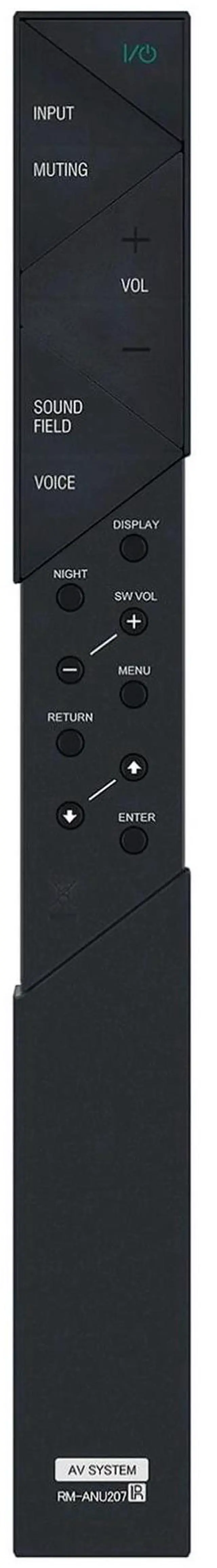 Main image of Tronovia Replace Remote Control for Sony HT-XT1 HT-ST5 SA-WST5 SA-ST5 RM-ANU208 RM-ANU207