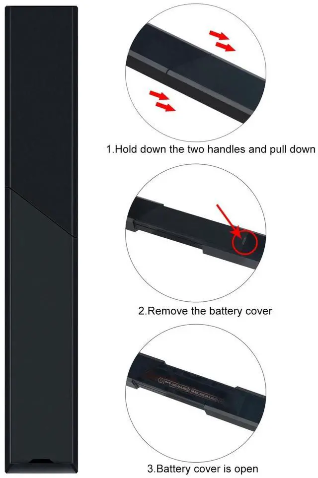 Alt view image 5 of 5 - Tronovia Replace Remote Control for Sony HT-XT1 HT-ST5 SA-WST5 SA-ST5 RM-ANU208 RM-ANU207