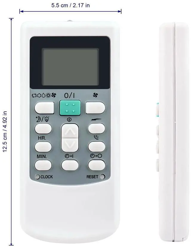 Alt view image 4 of 4 - Tronovia Replace Remote Control for Midea/Hualing Air Conditioner HYK-07 HYK-03 HYK-02 Universal