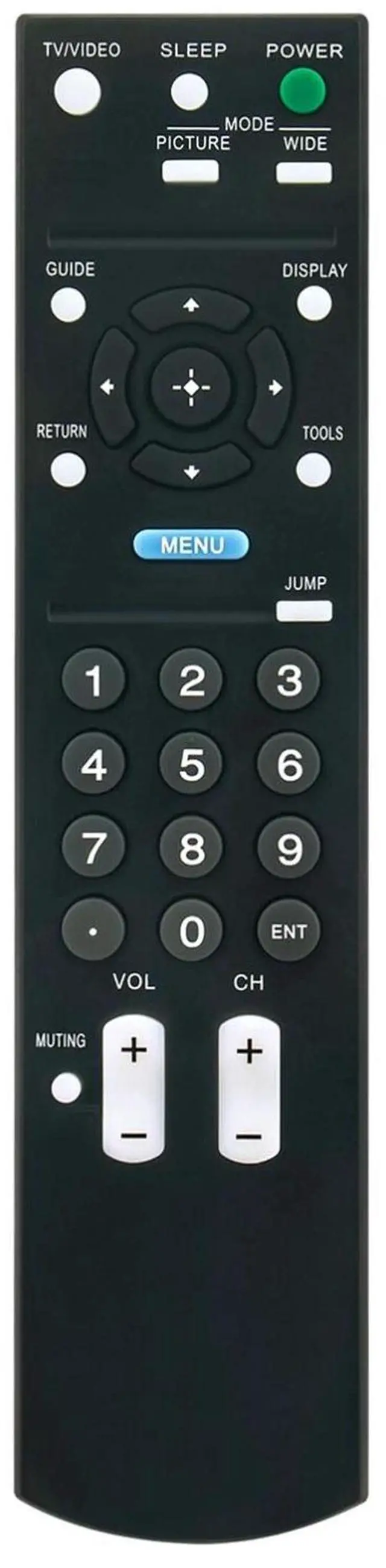 Main image of Tronovia Replace Remote Control for Sony LCD Digital Color TV KDL-32ML130 KDL-26ML130 RM-YD021