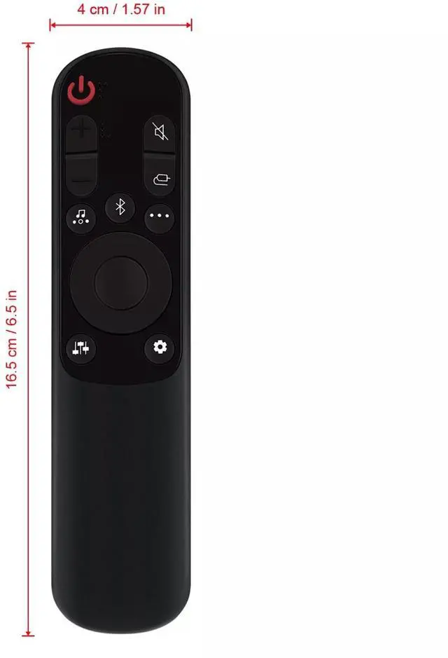 Alt view image 2 of 4 - Tronovia Replace Remote Control for LG Soundbar S90QY SP9YA DS80QR SP8YA DS95QR S75QR AKB76038001