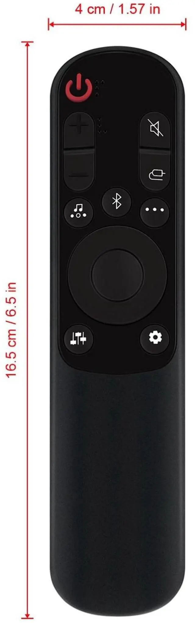 Alt view image 3 of 4 - Tronovia Replace Remote Control for LG Sound Bar S65Q SP7 SP9YT S95QR WTP3 SP9A SP8A AKB76038001