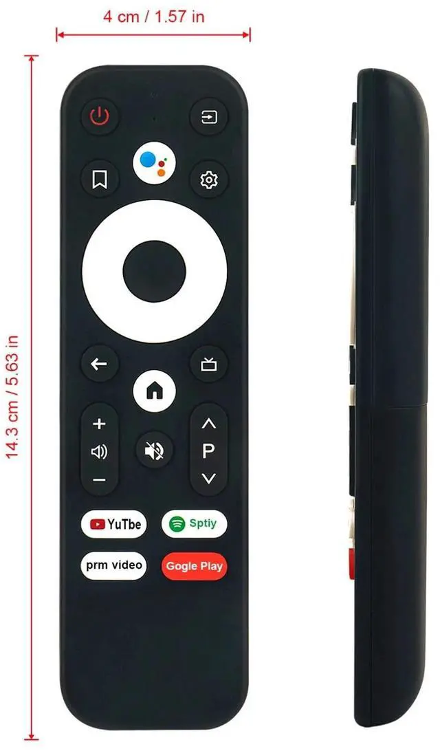 Alt view image 3 of 4 - Tronovia Replace IR Remote Control for Mecool Android TV Box KM7/KM7 Plus/KM2 Plus/KM2/S905Y4