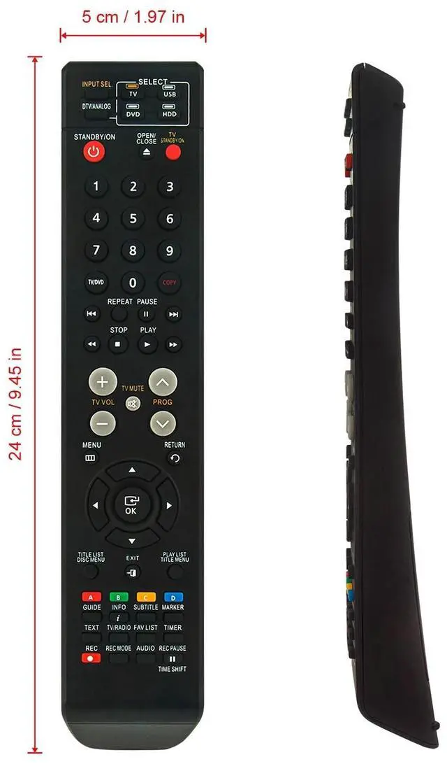 Alt view image 4 of 4 - Tronovia Replace Remote Control for Samsung DVD Player DVD-SH873 DVD-SH875 00079B AK59-00079B