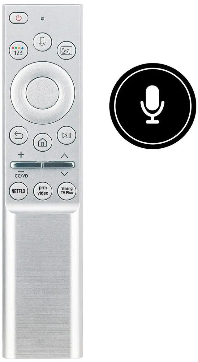 Alt view image 2 of 4 - Tronovia Replace Voice Remote Control for Samsung QLED TV QN65LST7TAFXZA BN59-01346A BN59-01327A