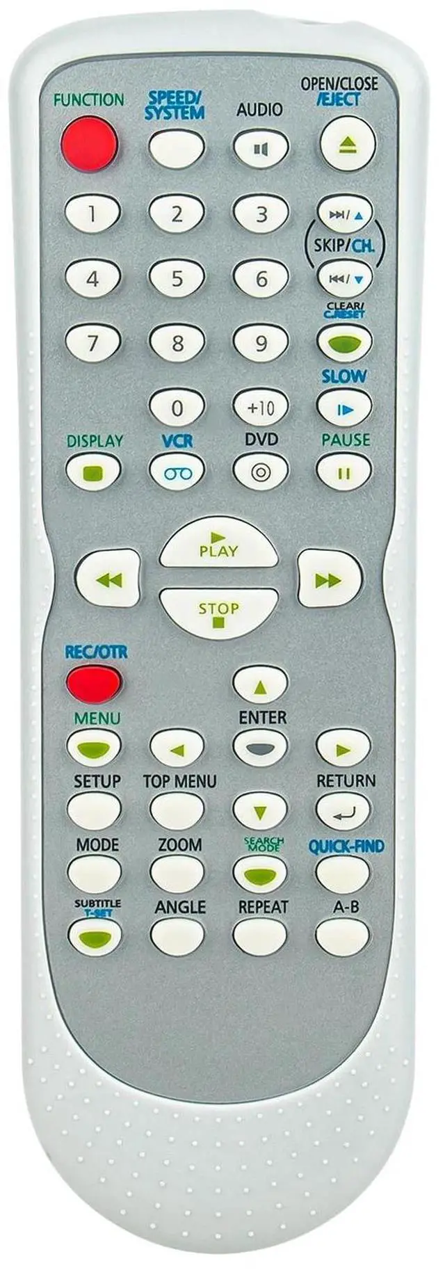 Main image of Tronovia Replace Remote Control for Sylvania Funai DVD VCR SRDD495 DVC840F MJ840G EDVC860F NB126