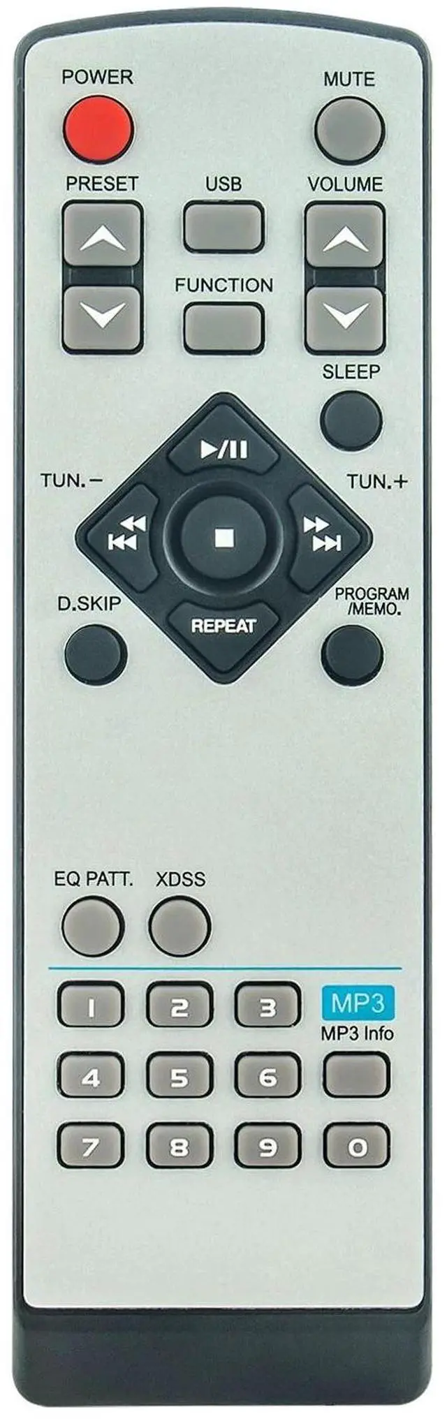 Alt view image 2 of 3 - Tronovia Replace Remote Control for LG LX-U150 LXS-U150 LX-U150D LX-U150A LX-U150X 6710CMAM12A