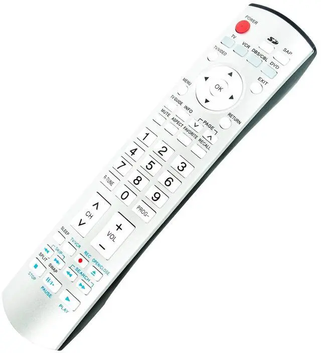 Alt view image 3 of 4 - Tronovia Replace Remote Control for Panasonic TV TH-42PX600 PT-61DLX26 PT-56DLX76 EUR7737Z10