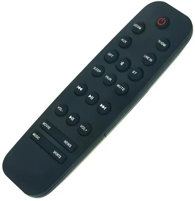 Alt view image 3 of 4 - Tronovia Replace Remote Control for Nakamichi NK12 Soundbar Sound Bar Speaker System NK12