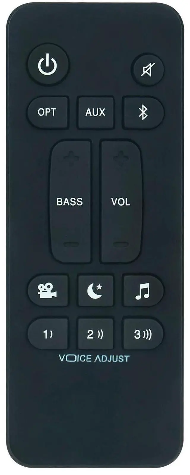 Alt view image 4 of 4 - Tronovia Replace Remote Control for Polk Soundbar Signa S1 Signa S1B AM9214-A RE9216-1