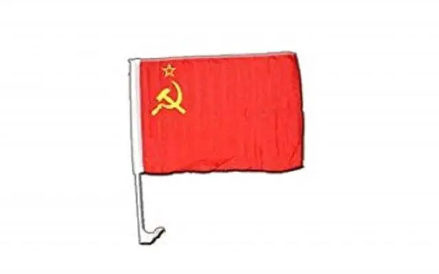Alt view image 2 of 2 - TRONOVIA 12x18 USSR Soviet Russia Country Car Vehicle 12"x18" Flag 100D