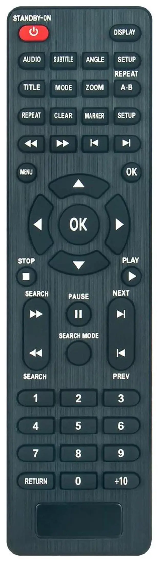 Alt view image 3 of 3 - Tronovia Replace Remote Control for Magnavox/Philips DVD Player MDV456 MDV456/17 MDV110