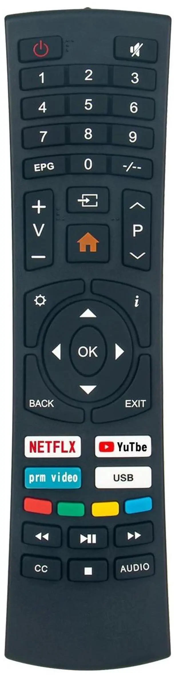 Alt view image 2 of 3 - Tronovia Replace Remote Control for Bolva 4K Ultra HD TV 50MVT20 58MVT20 65SVL20 75SVL20 55SVL20