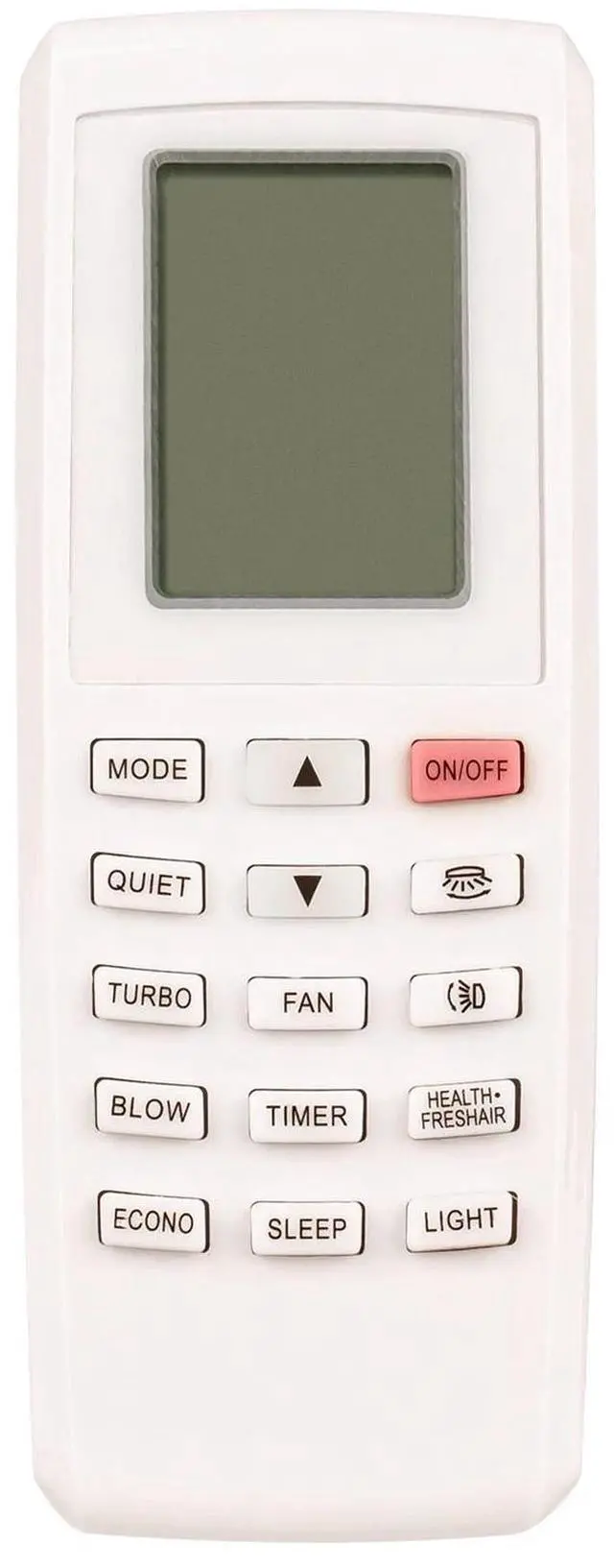 Alt view image 2 of 3 - Tronovia Replace Remote Control for Gree/Lennox/ACE/TOSOT/Argo Air Conditioner YV1FB7F