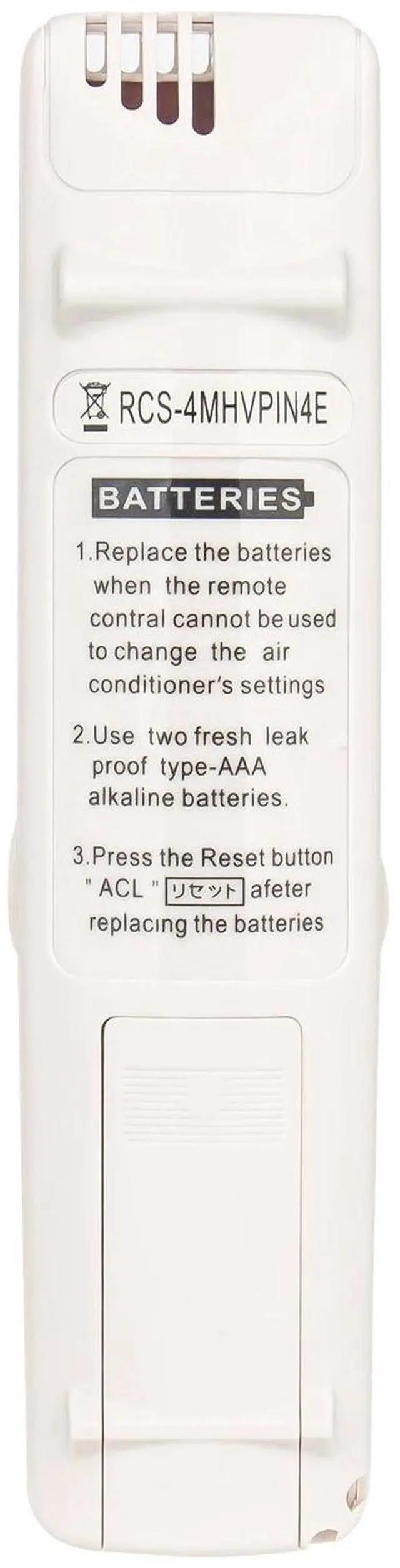 Alt view image 3 of 3 - Tronovia Replace Remote Control for Sanyo AC RCS-3HVPSS4EE-T RCS-4MHVPIS4U