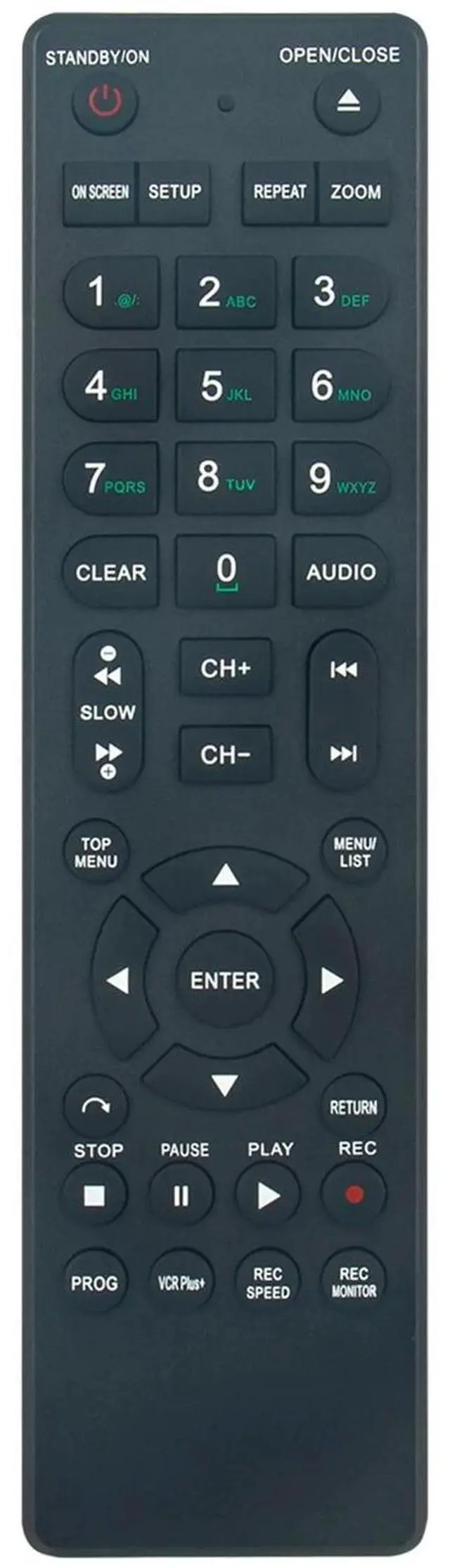 Main image of Tronovia Replace Remote Control for JVC DVR DVD DR-M70SU DR-M70SEK DR-M70SUC DR-M70SEU