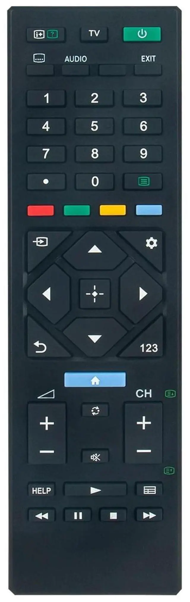 Alt view image 2 of 3 - Tronovia Replace Remote Control for Sony TV KD-65X85K KD-50X85K KD-55X85K KD-75X85K
