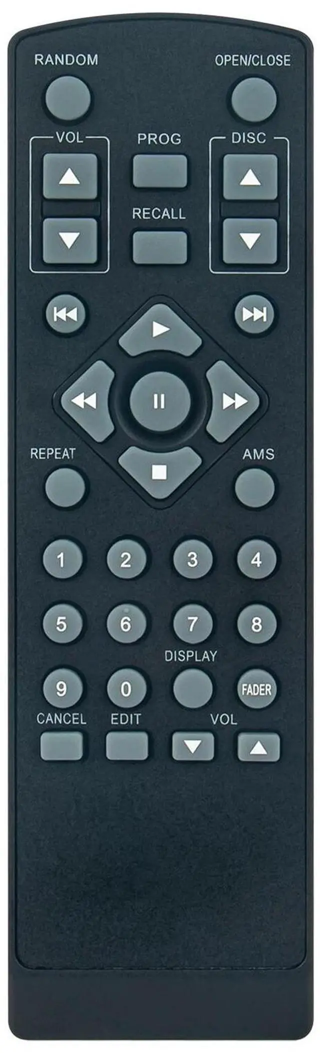 Alt view image 3 of 3 - Tronovia Replace Remote Control for Marantz CD Player CC-45 CC-47