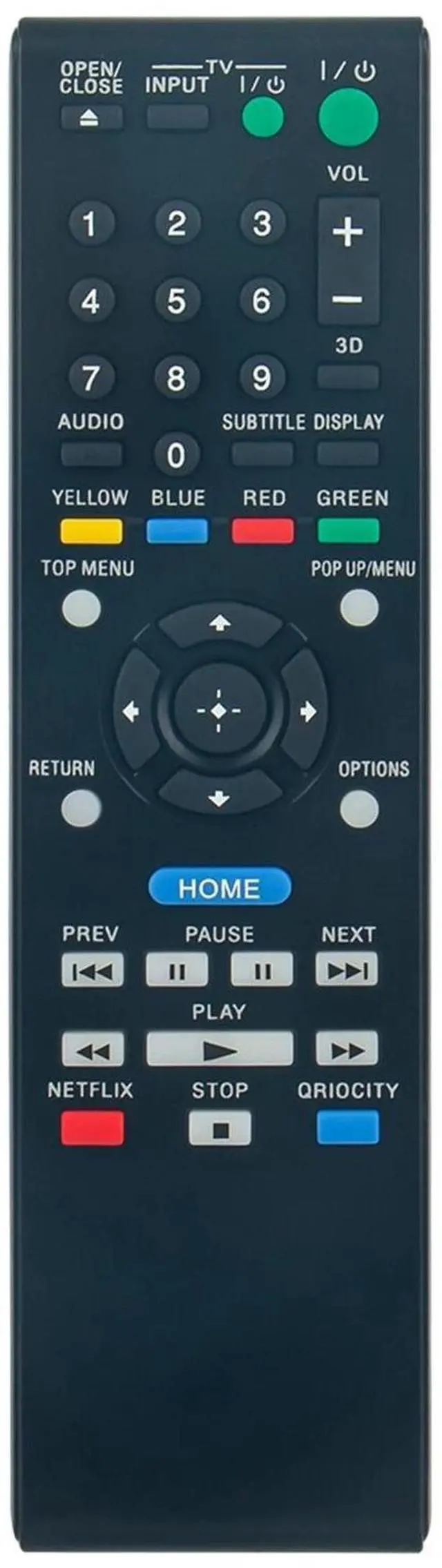 Alt view image 2 of 2 - Tronovia Replace Remote Control for Sony Blu-ray Player RMT-B119A RMT-B118A RMT-B116A