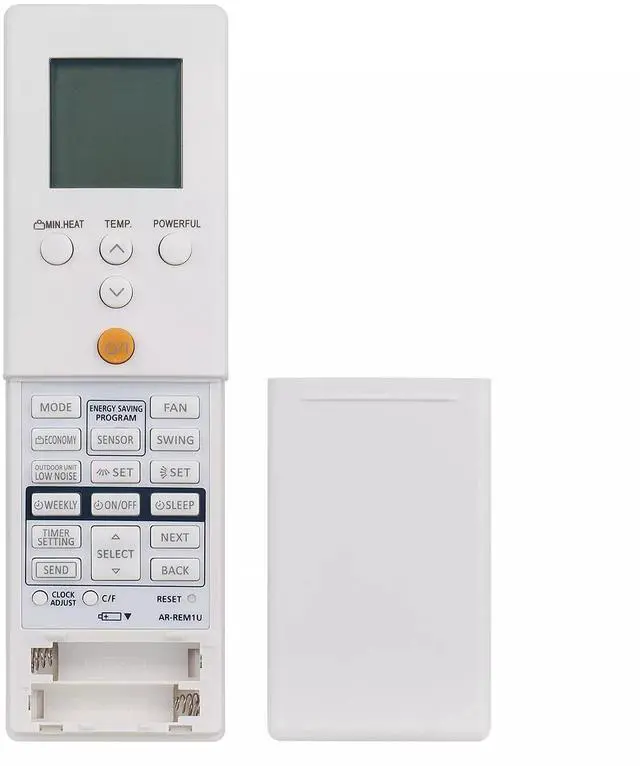 Alt view image 2 of 3 - Tronovia Replace Remote Control for Fujitsu Air Conditioner AR-RED1U AR-REF1U AR-REF3E