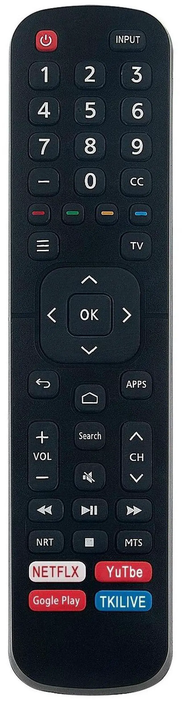 Alt view image 2 of 3 - Tronovia Replace Remote Control for Hisense TV 55Q7G 55Q8G 55H9F 55H9F1 55H9G 55Q8809
