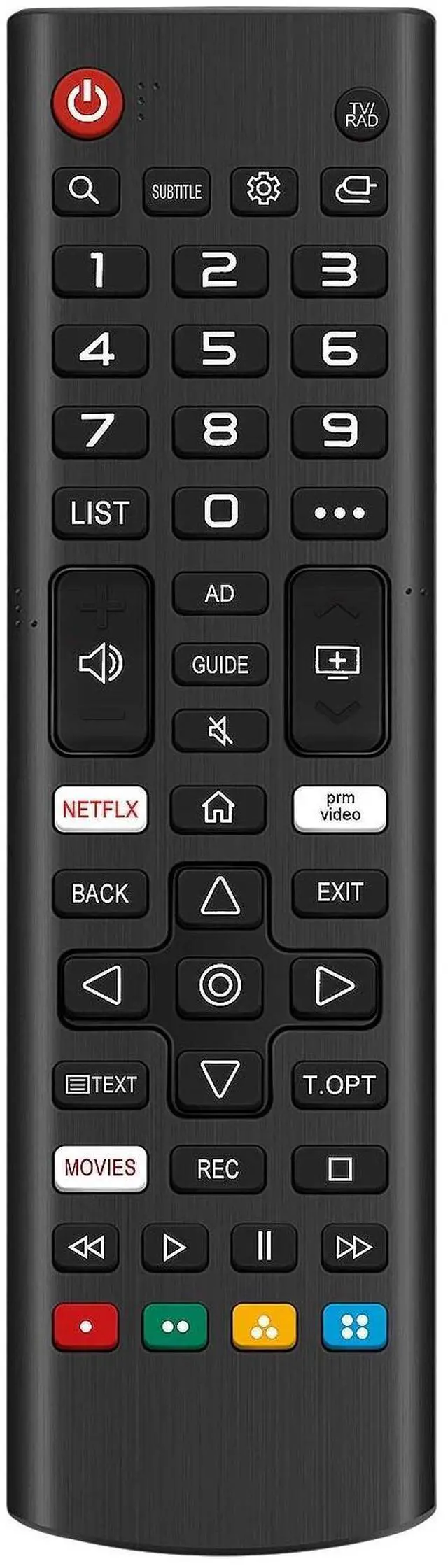 Alt view image 2 of 3 - Tronovia Replace Remote Control for LG LED TV AKB75675301 AKB75675311 32LM56 43LM56