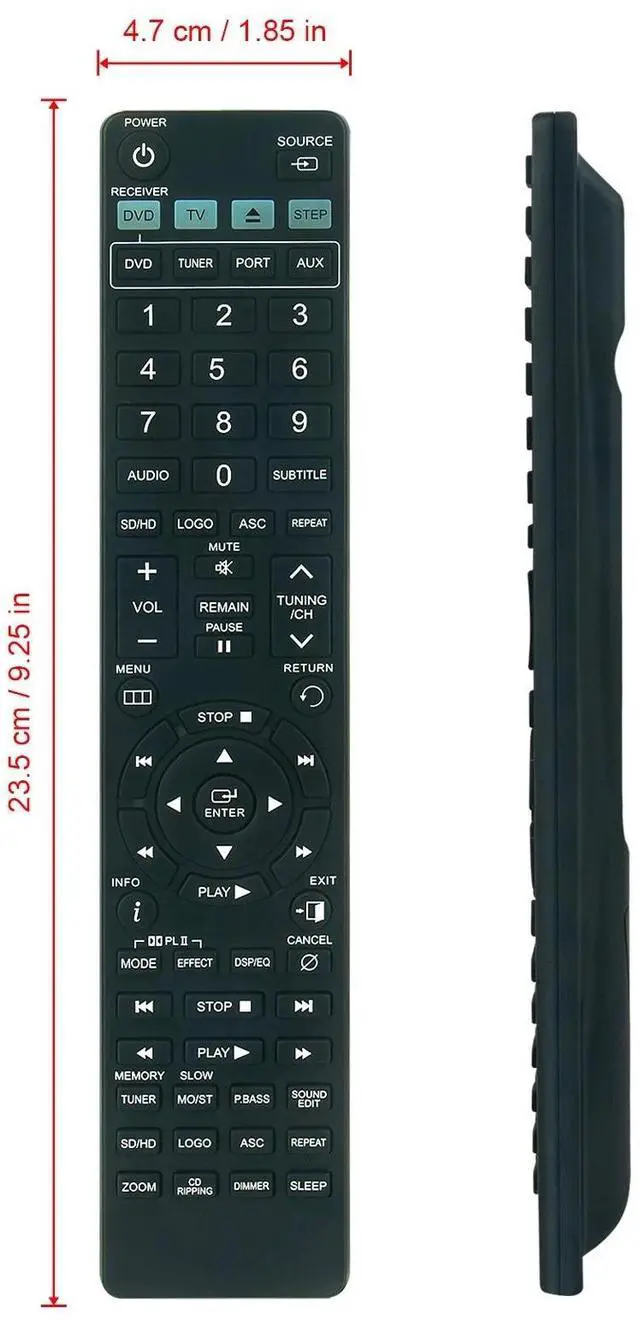Alt view image 3 of 3 - Tronovia Replace Remote Control for Samsung Digital DVD Home Theater System HT-Z320