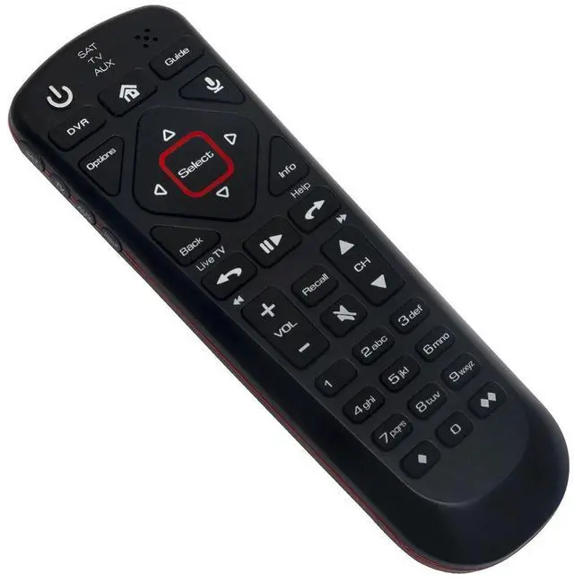 Alt view image 3 of 3 - Tronovia Replace Remote Control for Dish Network 54.0 UHF 2G Satellite Receiver