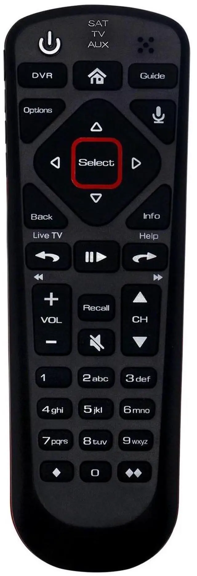 Main image of Tronovia Replace Remote Control for Dish Network 54.0 UHF 2G Satellite Receiver