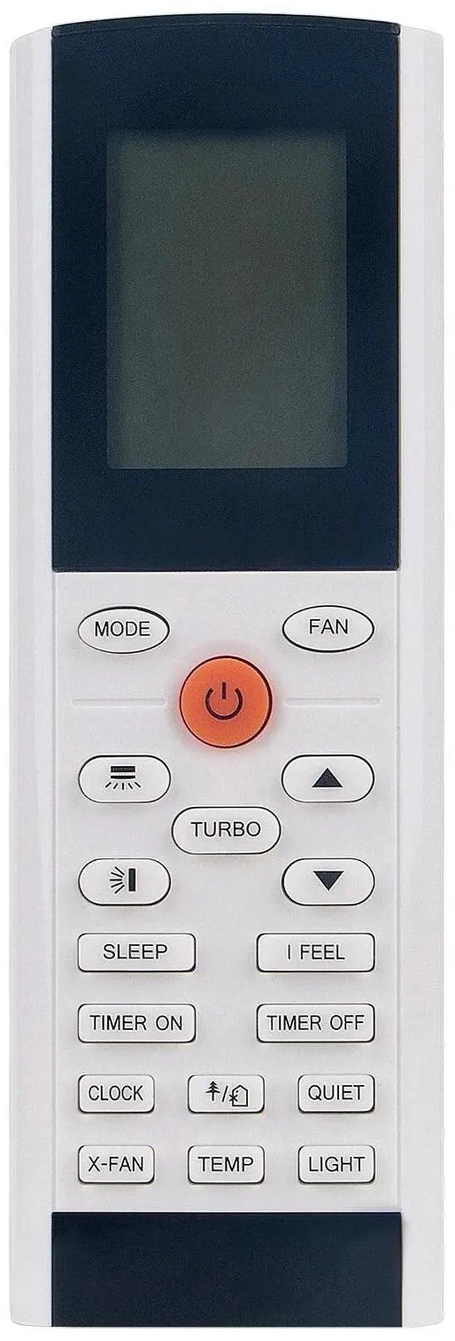 Alt view image 2 of 3 - Tronovia Replace Remote Control for Gree Air Conditioner YACIFB YAG1FB YAG1FB6 YAC1FB9