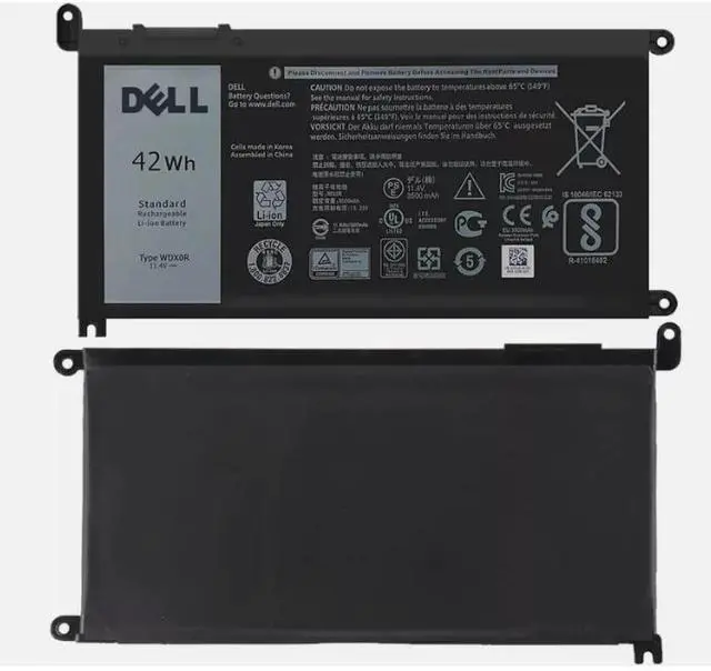 Alt view image 2 of 4 - OEM Dell WDX0R Battery 42Wh Li-ion for Latitude 3180 / 3189 / 3480 / 3580 / 3379 & Vostro 5468 3CRH3