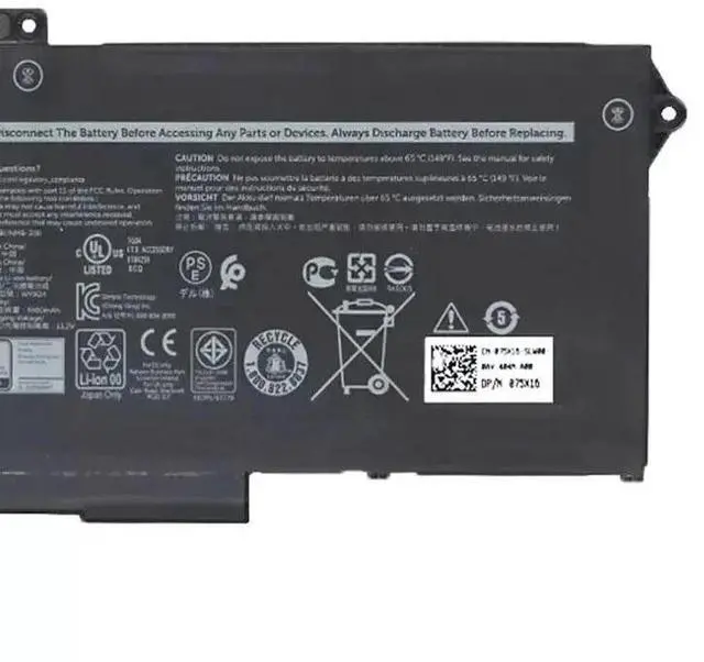 Alt view image 3 of 5 - OEM WY9DX 42Wh Battery For Dell Latitude 5420 5520 Precision 15 3560 Series 758J7 005R42 0M3KCN 01K2CF