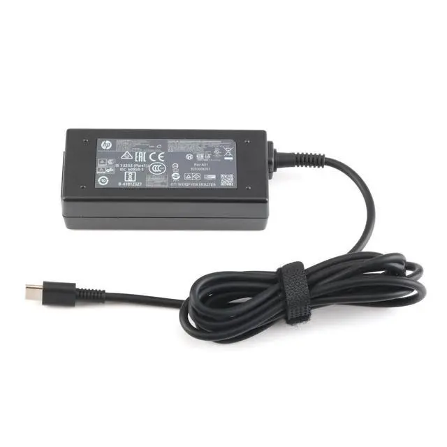 Alt view image 2 of 5 - OEM  45W USB-C Type-C Adapter Charger For HP Chromebook 934739-850 L43407-001