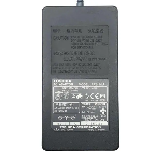 Alt view image 2 of 7 - OEM AC Adapter For Toshiba Tecra 780CDM 780CDT 780DVD 8000 8100