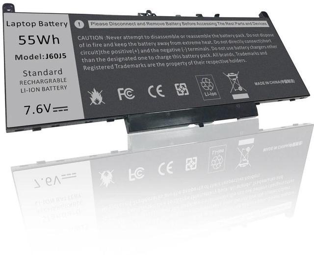 Alt view image 3 of 5 - Tronovia J60J5 battery For Dell Latitude E7270 E7470 R1V85 MC34Y 242WD PDNM2 451-BBSX PC