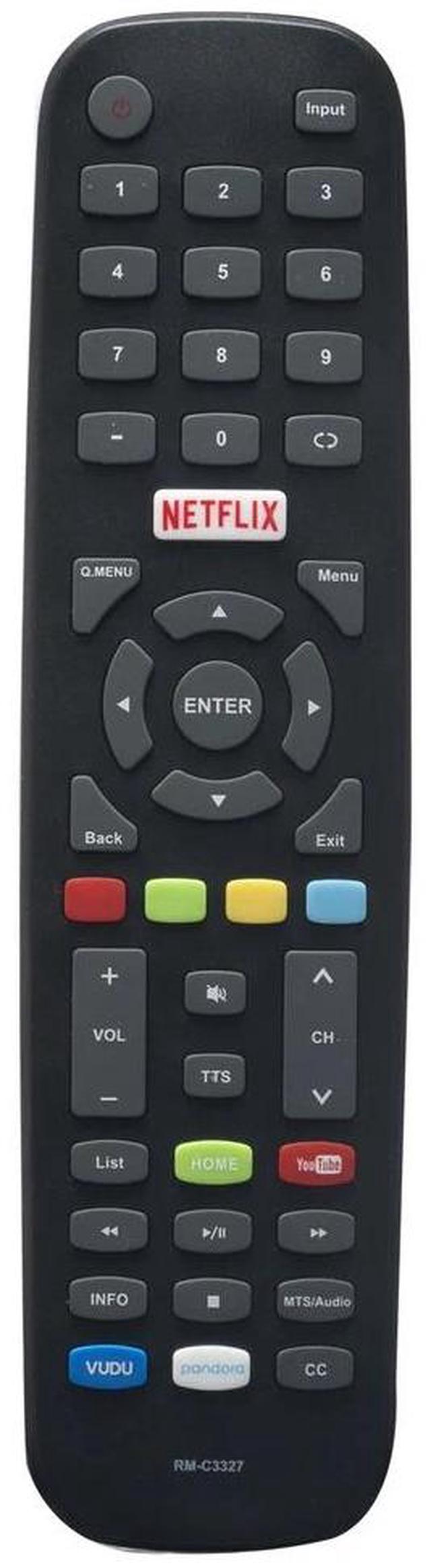 Main image of Tronovia RM-C3327 RMC3327 Replacement Remote Control fit for JVC Smart TV HDTV Television