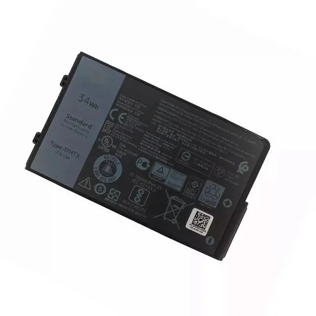 Alt view image 5 of 5 - Tronovia  7.6V 34WH J7HTX 7XNTR FH8RW 2JT7D Laptop Battery for Dell Latitude 7202 7212 7220 Rugged Extreme Tablet Series 02JT7D 0FH8RW 27JT0 ORPTJ 07XNTR 0J7HTX J82G5 451-BCDH 0J82G5 4342mAh 4-Cell