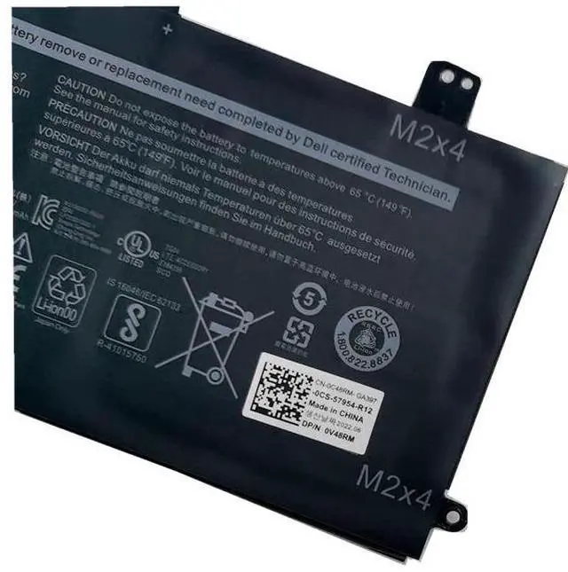 Alt view image 3 of 4 - Tronovia  J0PGR 7.6V 42Wh Laptop Battery for Dell Latitude 5285 1WND8 Latitude 5290 T17G X16TW T17G001