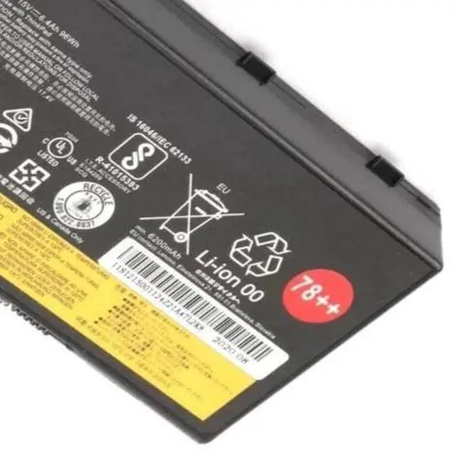 Alt view image 4 of 4 - Tronovia  01AV451 15V 96WH 00HW030 SB10F46468 Battery for Lenovo ThinkPad P70 P71 78++
