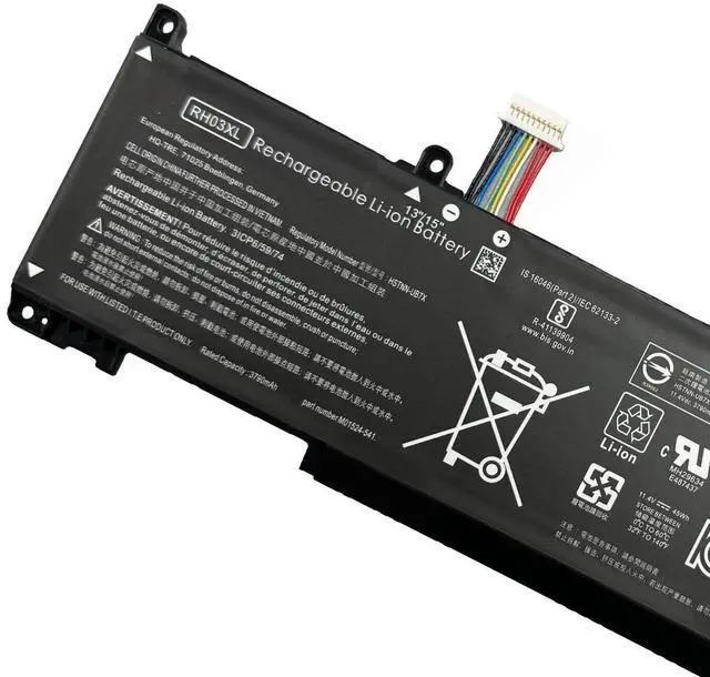 Alt view image 3 of 5 - Tronovia  RH03XL 11.4V 45Wh Laptop Battery for HP ProBook 430 440 445 450 630 640 650 G8 Series HSTNN-IB9Q HSTNN-OB1T HSTNN-DB0B HSTNN-UB7X M01524-1D1 M02027-005 M01524-2B1 M011 524-AC.