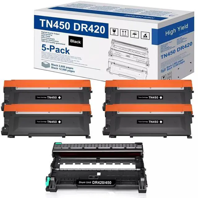 Main image of Tronovia 1x TN450 Toner Lot For Brother IntelliFax-2940 MFC-7360N