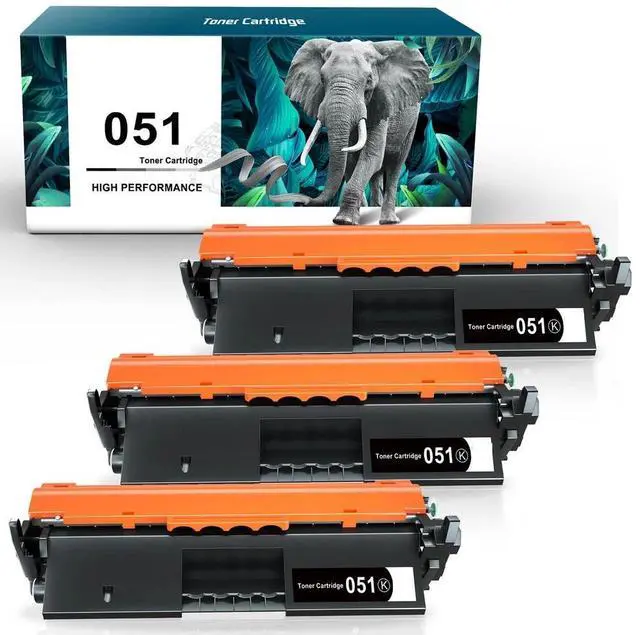 Main image of Tronovia 3PK 051 CRG-051 Toner Replacement for Canon imageCLASS LBP161dn LBP162dw MF267dw