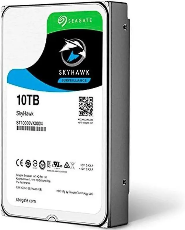 Main image of ST10000VX0004 Seagate SkyHawk 10TB 3.5SATA 6Gbps Internal Hard Drive