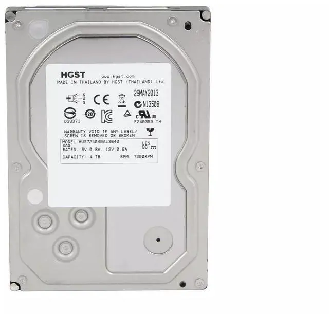 Alt view image 3 of 3 - HGST Ultrastar HUS724040ALS640 7K4000 3.9TB Internal 7200RPM 3.5" (0B26885) HDD