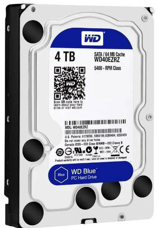 Main image of Western Digital My Passport X 3.9TB Internal 5400RPM 3.5" (WD40EZRZ) HDD