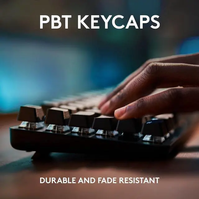 Alt view image 4 of 6 - Logitech G413 SE Full-Size Mechanical Gaming Keyboard, backlit with tactile switches, anti-ghosting, durable black aluminum design, compatible with Windows and macOS.