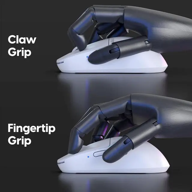 Alt view image 3 of 4 - Pulsar Gears X2V2 Wireless Gaming Mouse  Ultra-Light 53g, Symmetrical Design, Optical Switch, 2.4GHz 1ms, 26,000 DPI, PAW3395 Sensor, Medium Size, White