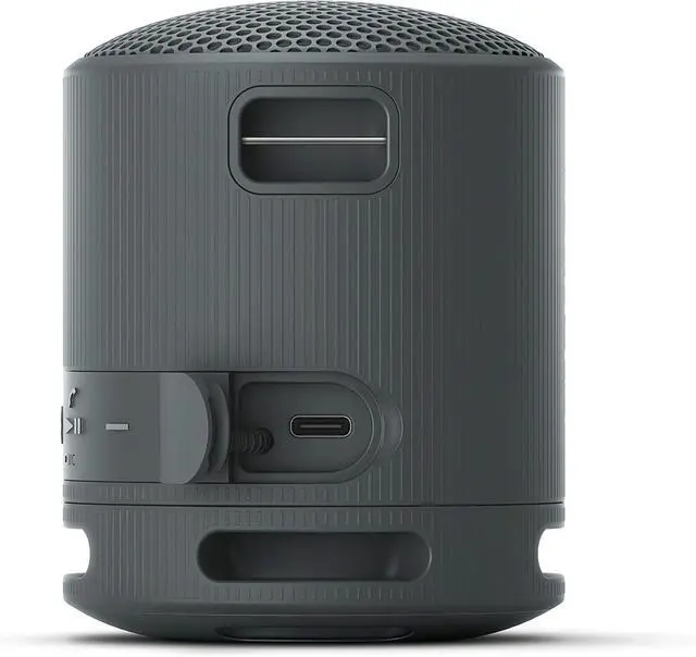 Alt view image 2 of 4 - Sony SRS-XB100 Portable Bluetooth Speaker  Lightweight, IP67 waterproof & dustproof. 16h battery, hands-free calling, versatile strap. Super-compact design for travel, shower & outdoor use.