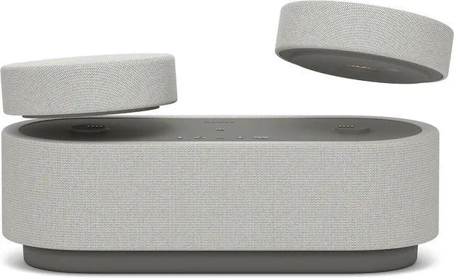 Main image of Sony HT-AX7 Portable Theater System  Cinematic surround sound for tablet, phone, laptop & projector. 30h battery, easy Bluetooth connection, compact design for immersive audio anywhere.