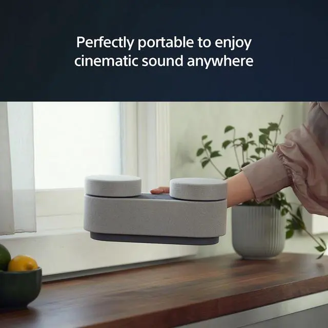 Alt view image 4 of 4 - Sony HT-AX7 Portable Theater System  Cinematic surround sound for tablet, phone, laptop & projector. 30h battery, easy Bluetooth connection, compact design for immersive audio anywhere.